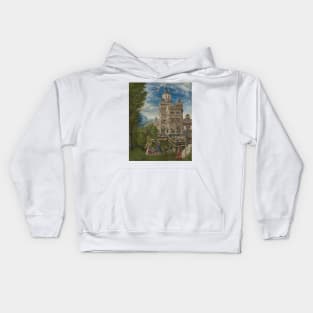 Susanna in the Bath and the Stoning of the Elders by Albrecht Altdorfer Kids Hoodie